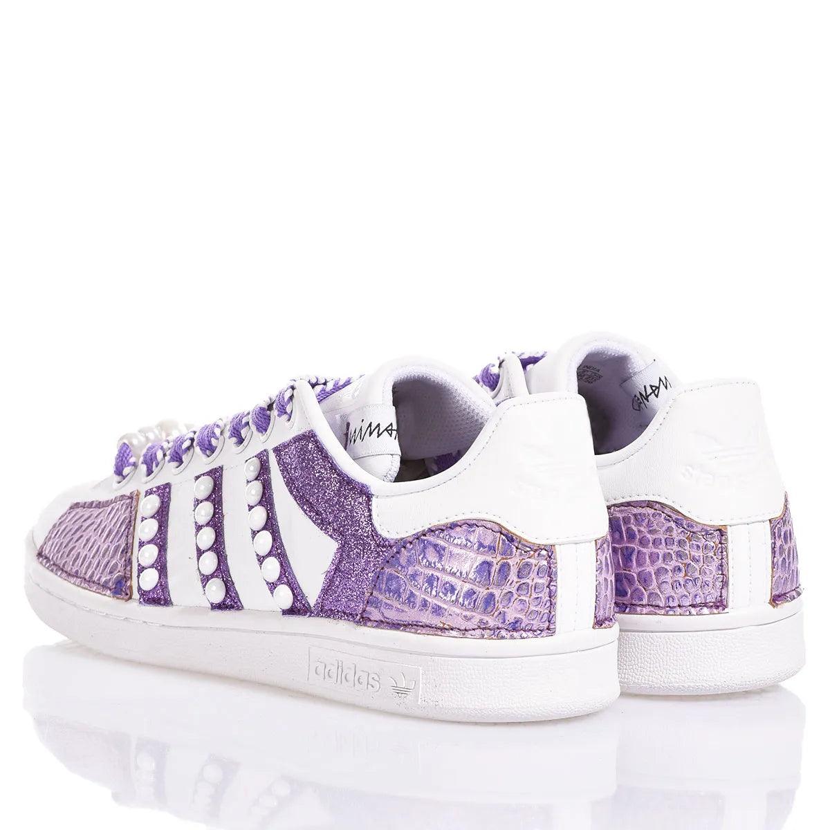 Sneakers da Donna Adidas Stan Smith Purple Pearls
