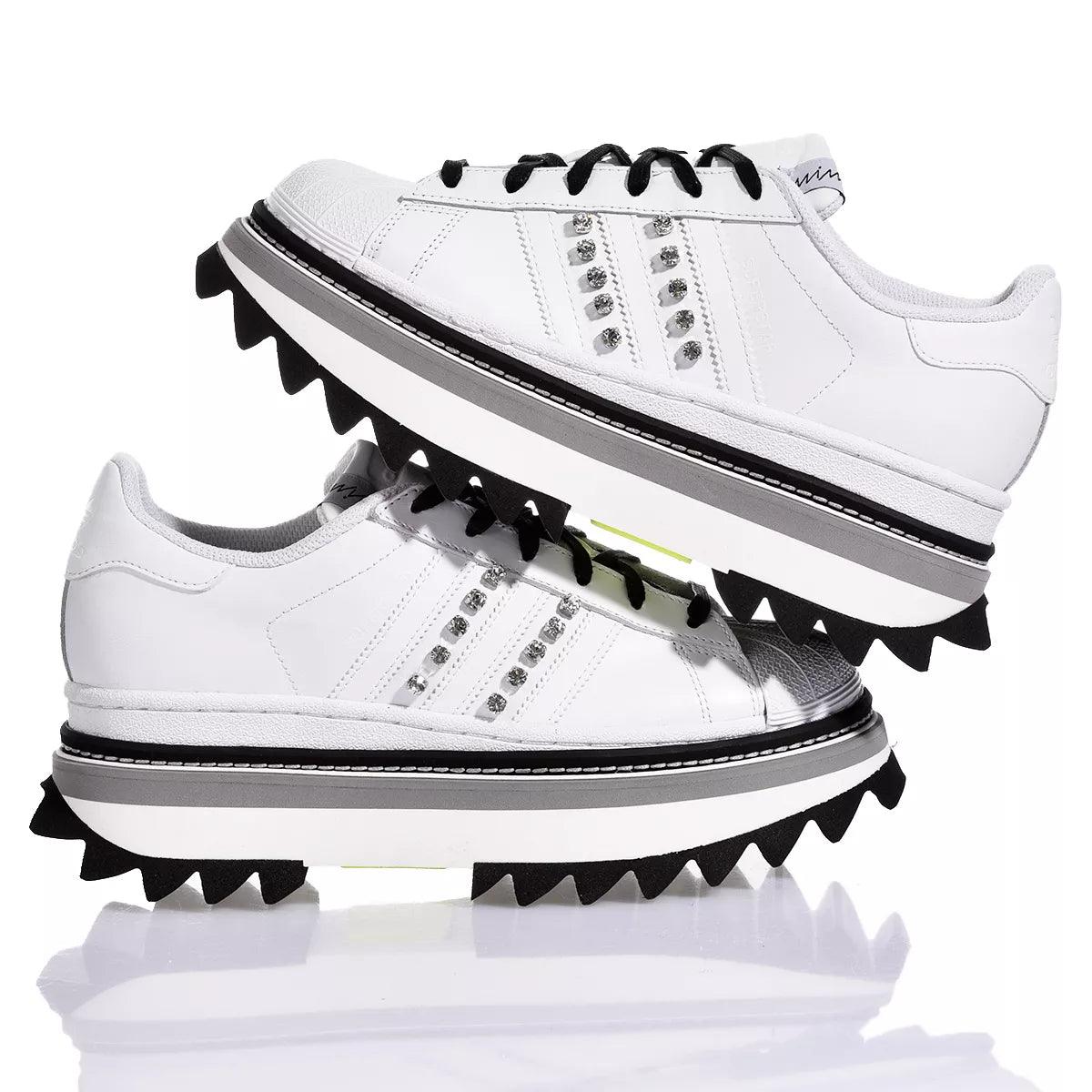 Sneakers da Donna Adidas Superstar Fusion White Crystal