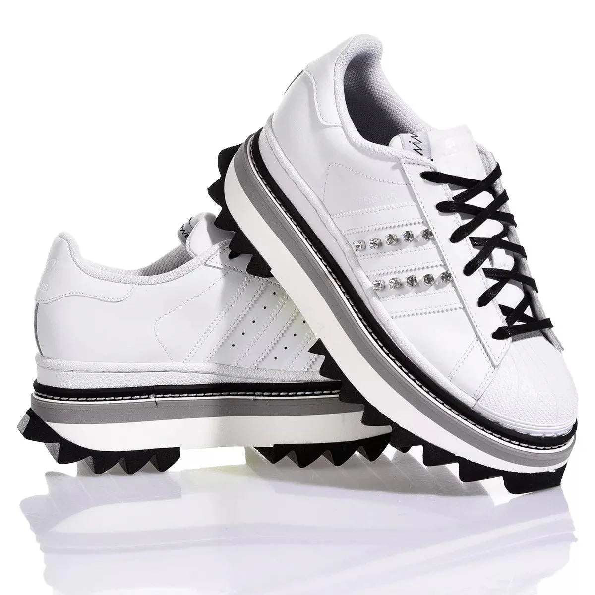 Sneakers da Donna Adidas Superstar Fusion White Crystal