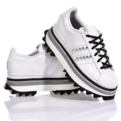 Sneakers da Donna Adidas Superstar Fusion White Crystal