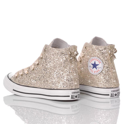 Sneakers da Donna Gliter Champagne Disegno Unico