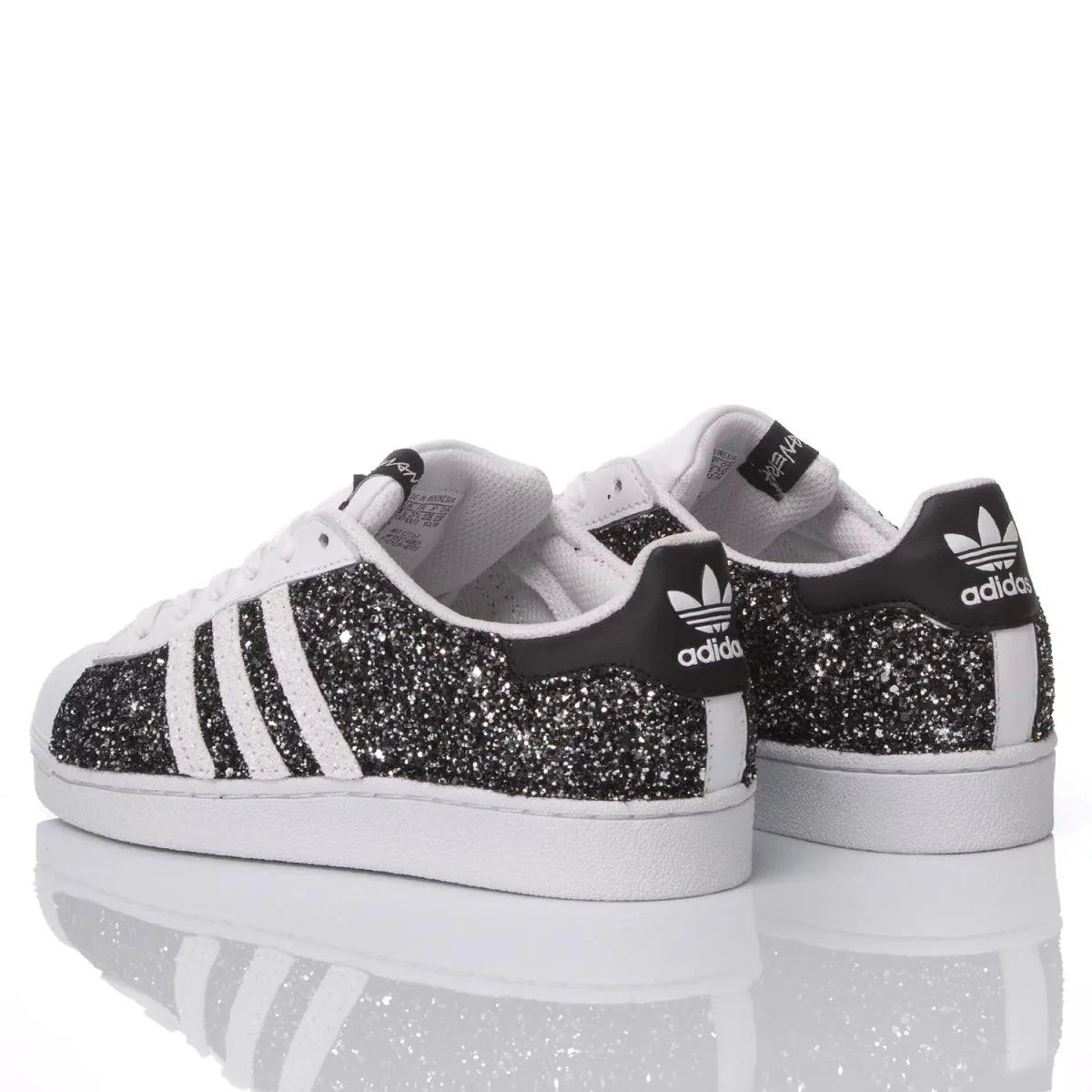Sneakers da Donna Adidas Superstar Glitter Black