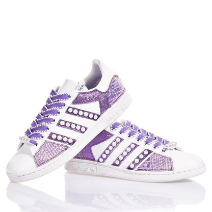 Sneakers da Donna Adidas Stan Smith Purple Pearls