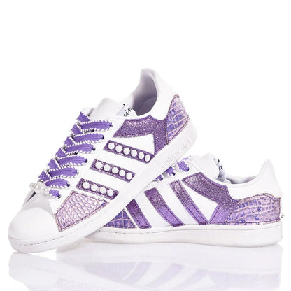 Sneakers da Donna Adidas Stan Smith Purple Pearls