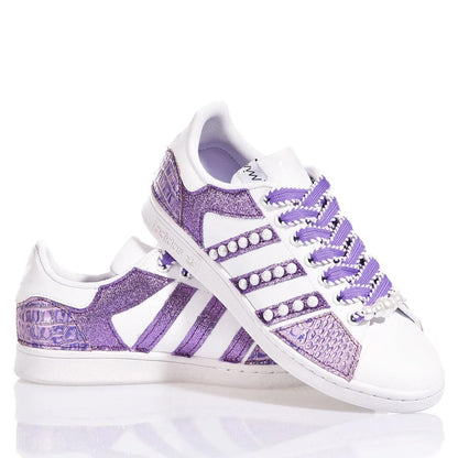 Sneakers da Donna Adidas Stan Smith Purple Pearls