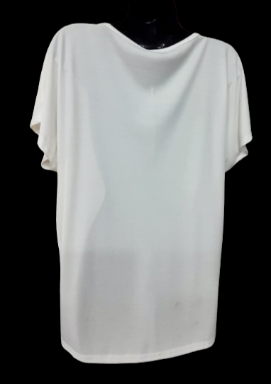 Maglietta da Donna Bianca – Elegante e Casual Manica Corta|Made in Italy