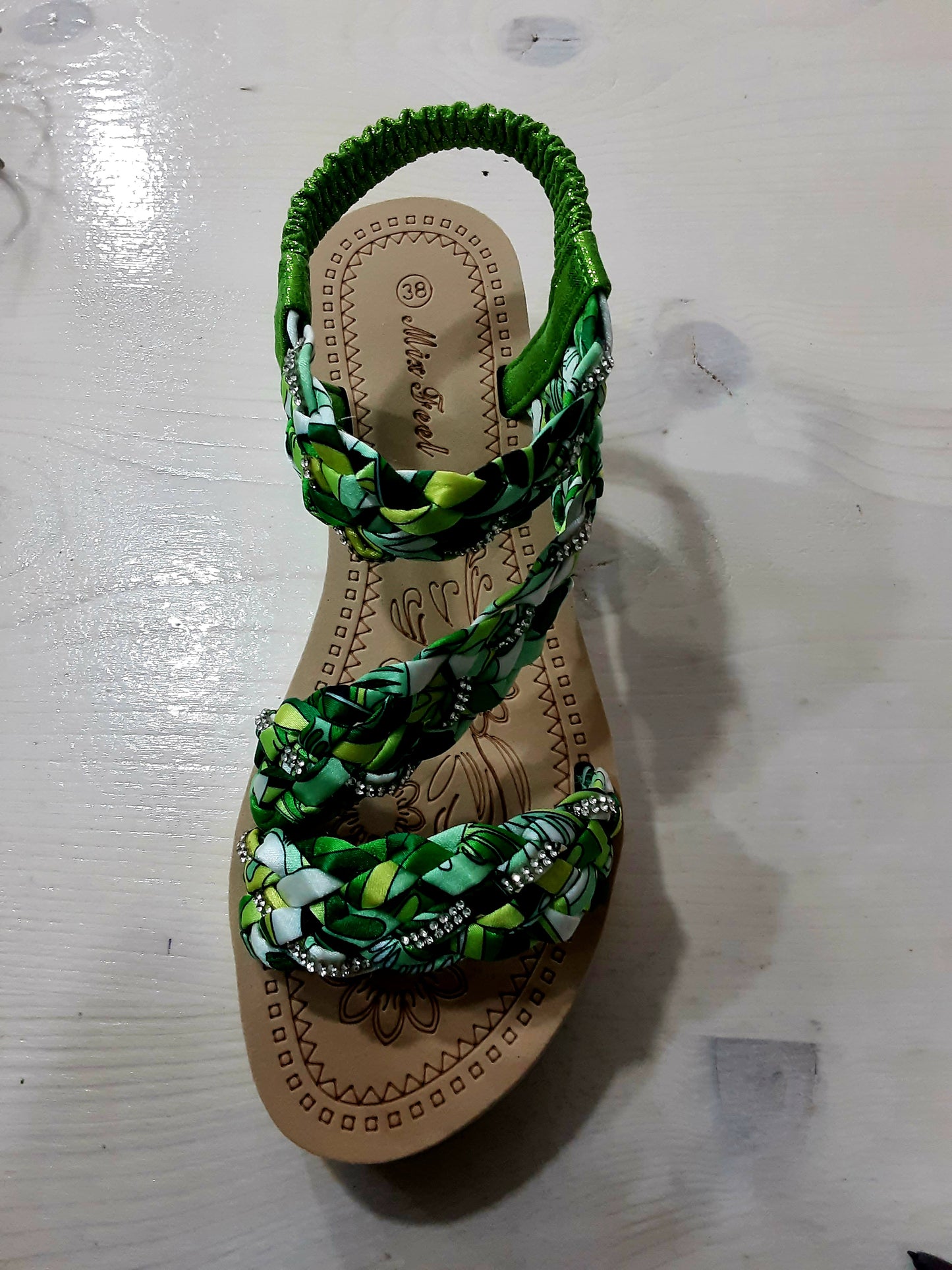 Sandali Donna con Zeppa – Colorati, Verdi, Comodi e Leggeri