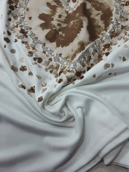 Maglietta da Donna Bianca – Elegante e Casual Manica Corta|Made in Italy