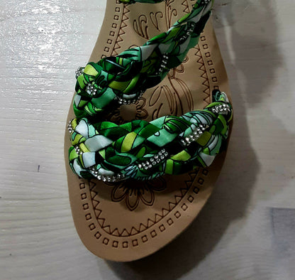 Sandali Donna con Zeppa – Colorati, Verdi, Comodi e Leggeri