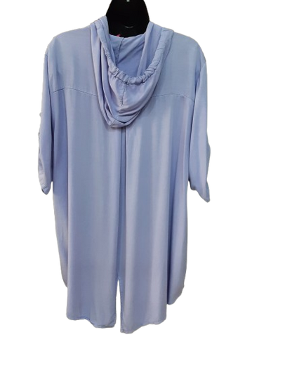 Tunica Lilla Asimmetrica da Donna con Scritta Argento/Made in ITALY