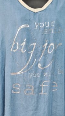 Blusa da Donna in Jeans Stile Casual e Moderno/Made in ITALY