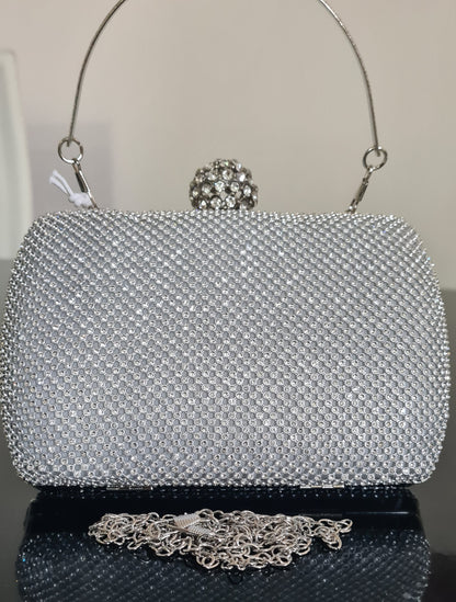 Borsa Donna Elegante con Strass – Lusso e Stile Moderno