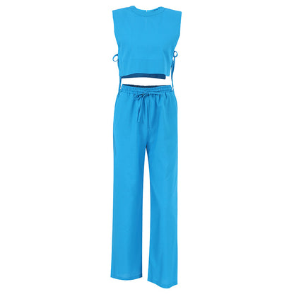Completo Casual in Cotone e Lino da Donna Leggero e Comodo