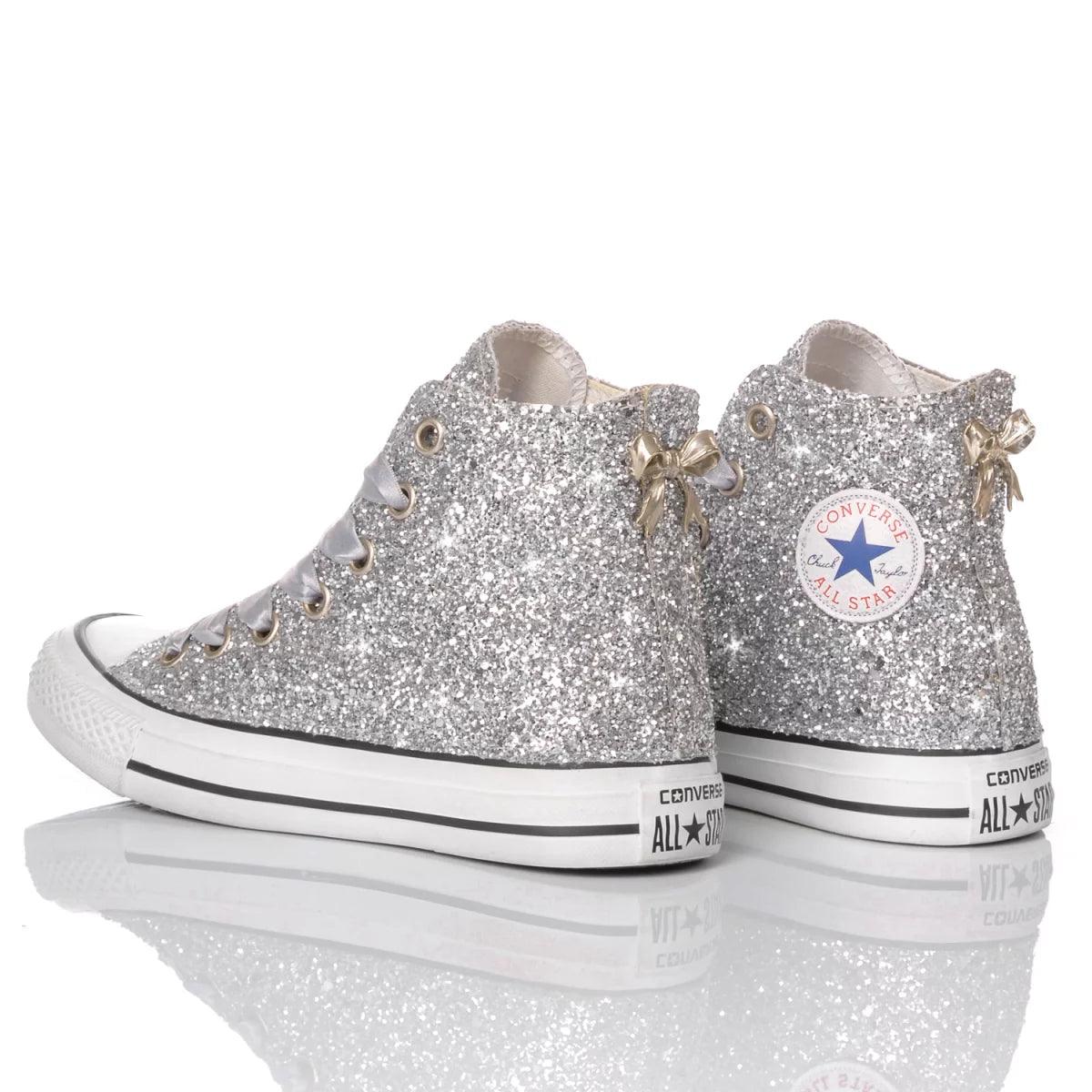 Sneakers da Donna Gliten Argento Elegante