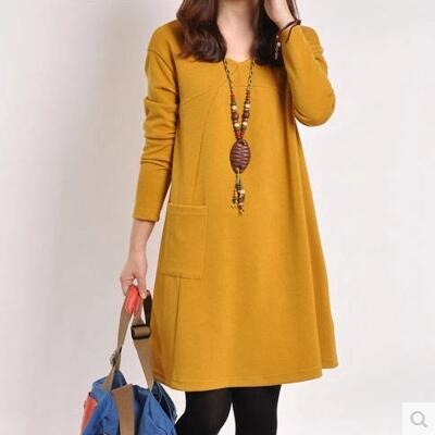 Abito Midi con Gonna svasata per Donna