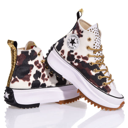 Sneakerd da Donna Converse Run Star Hike Cow Design Unico