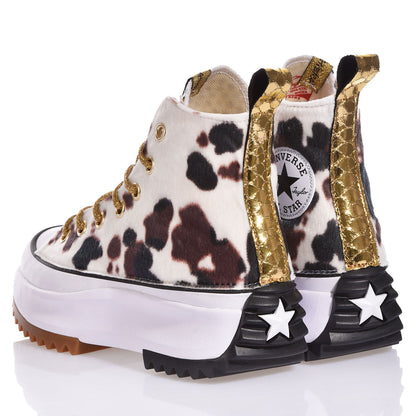 Sneakerd da Donna Converse Run Star Hike Cow Design Unico