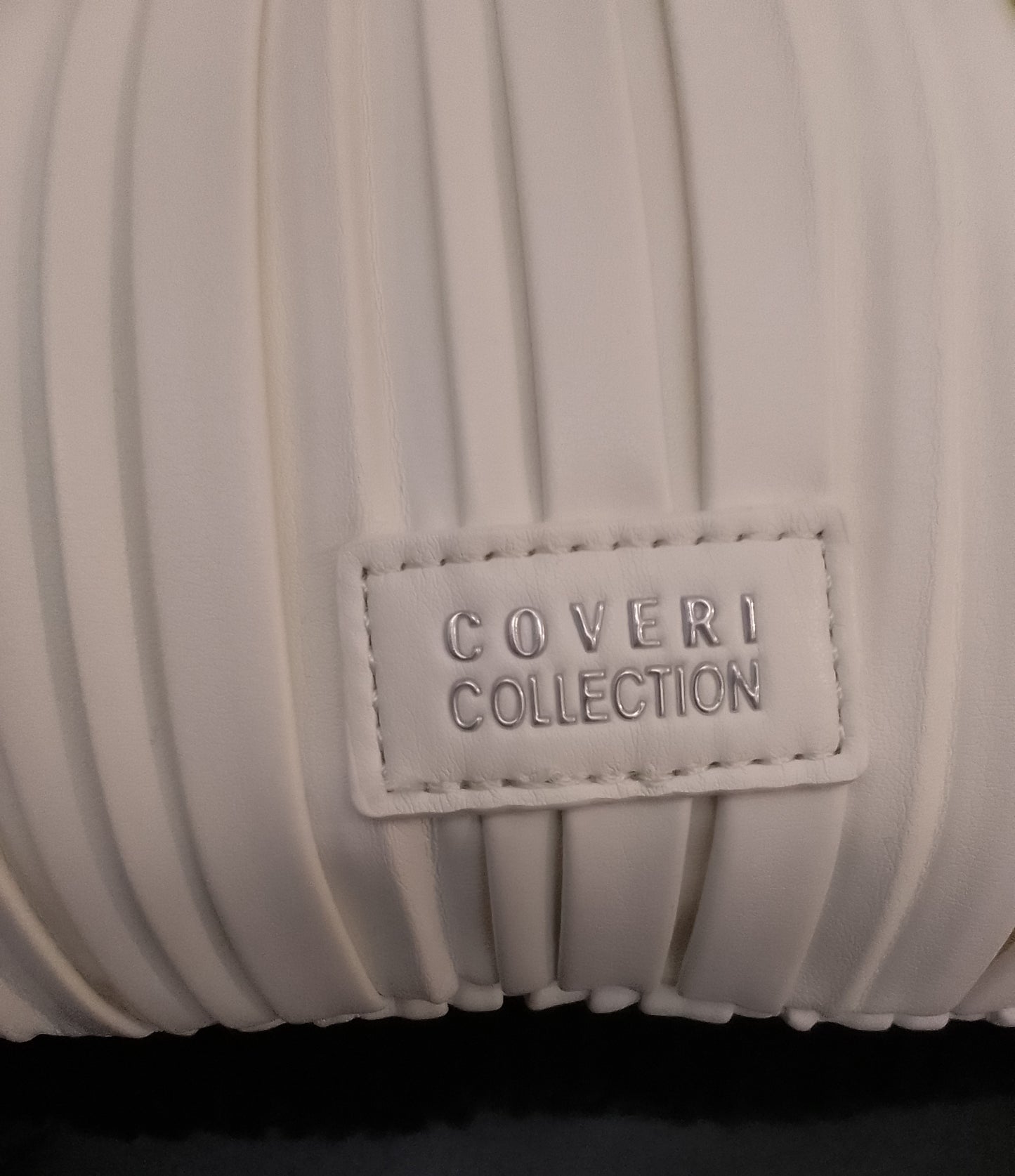 Elegante Borsa Coveri da Donna – Design Unico, Colore Bianco o Azzurro Chiaro