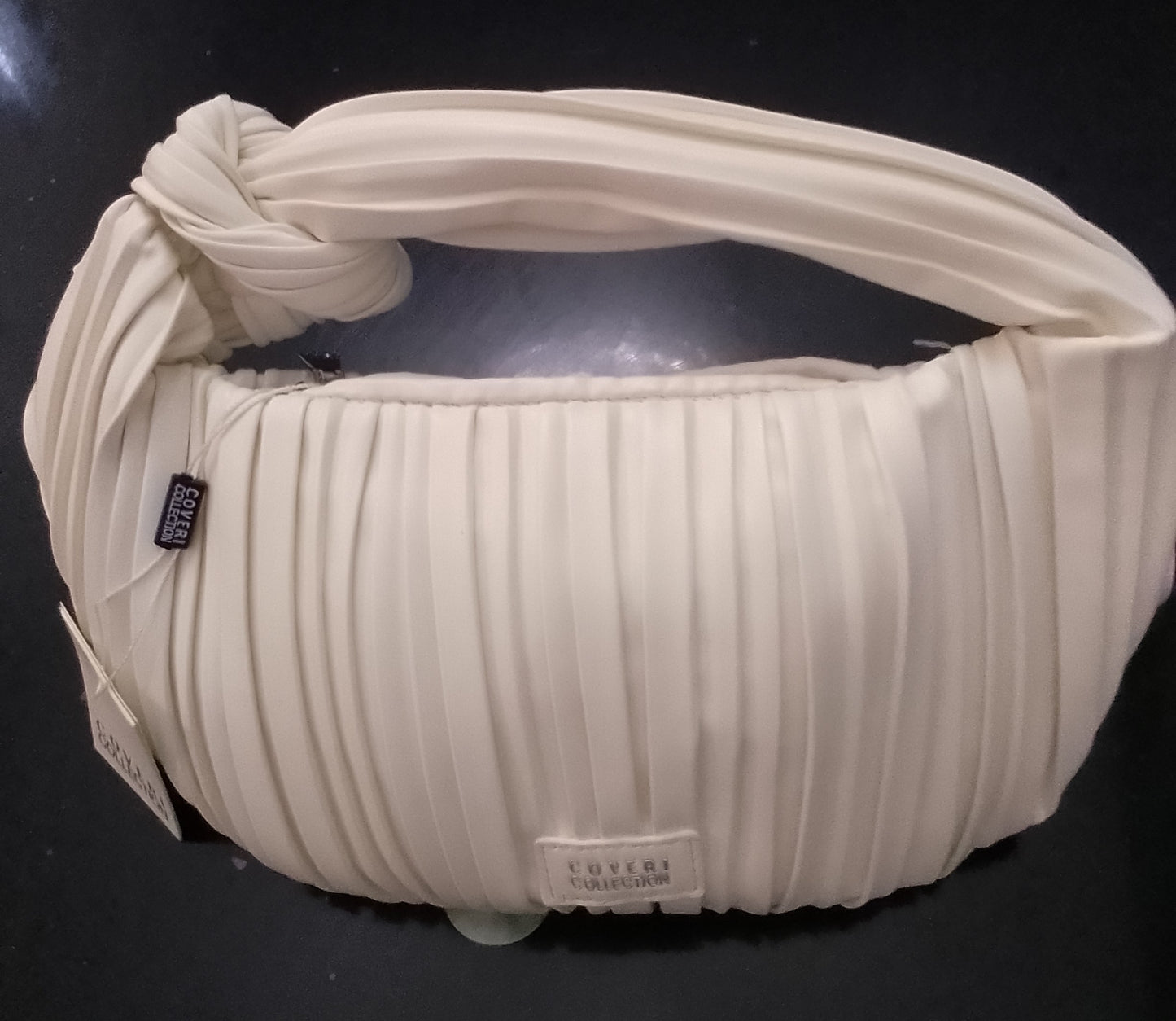 Elegante Borsa Coveri da Donna – Design Unico, Colore Bianco o Azzurro Chiaro