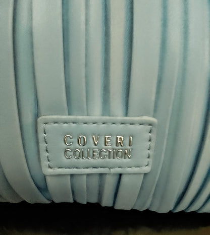 Elegante Borsa Coveri da Donna – Design Unico, Colore Bianco o Azzurro Chiaro