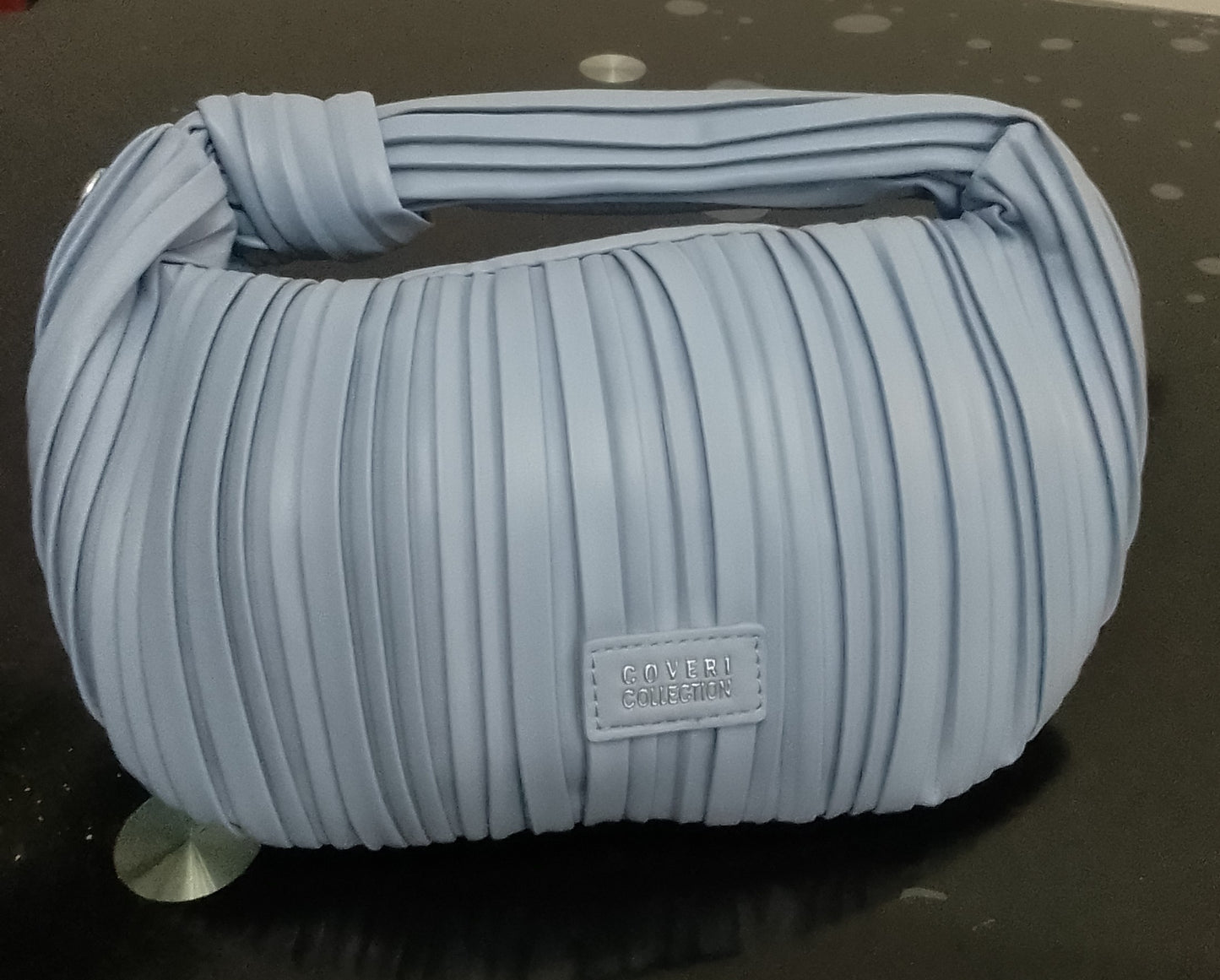 Elegante Borsa Coveri da Donna – Design Unico, Colore Bianco o Azzurro Chiaro