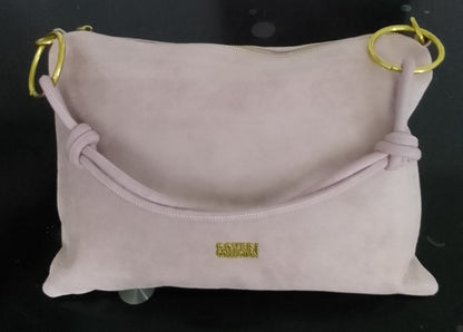 Borsa Elegante da Donna/ Coveri/Vellutata/ Manici ad Anelli