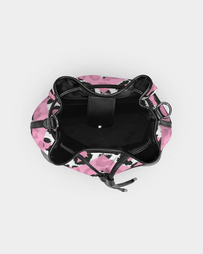 Borsa Artistica Rosa a Secchiello