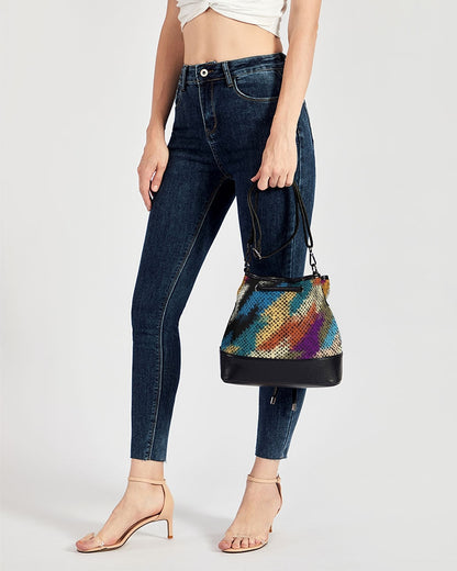 Borsa Artistica a Secchiello Design Unico