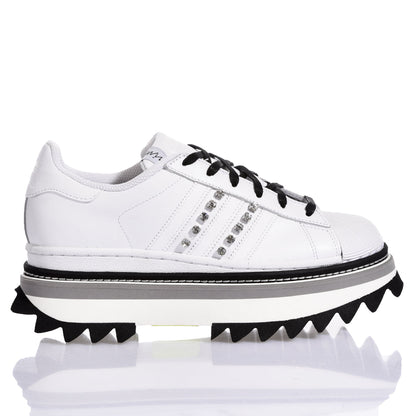 Sneakers da Donna Adidas Superstar Fusion White Crystal